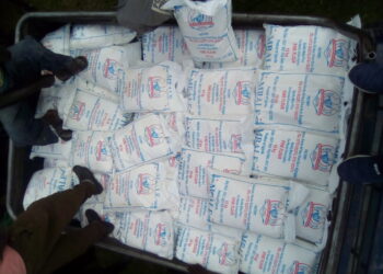 Mbale Investments limited gifts its customers and voice of Muhabura Listeners with over 2.5 tons of Mable maize flour