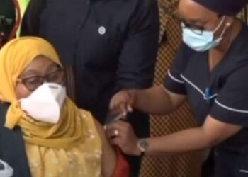 Tanzania’s President gets Covid jab as she rolls out mass vaccination