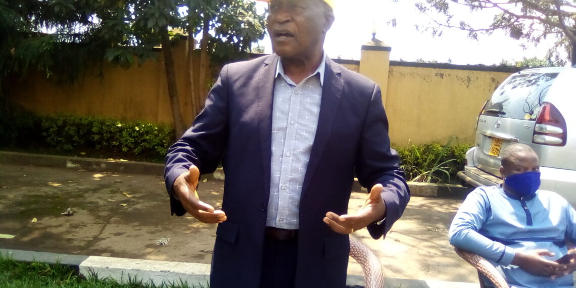 Hon. Dr. James Nsaba Buturo not happy with Voters who simply chose leaders basing on relationships