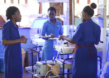 Ugandan nurses