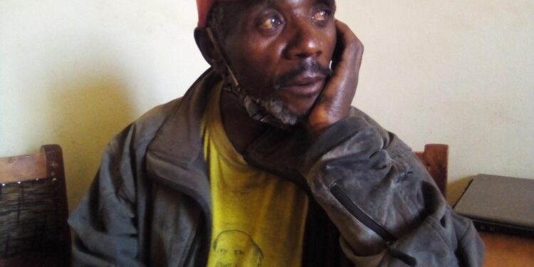James Kiduma, a resident of Mikingo village in Kisoro Municipality