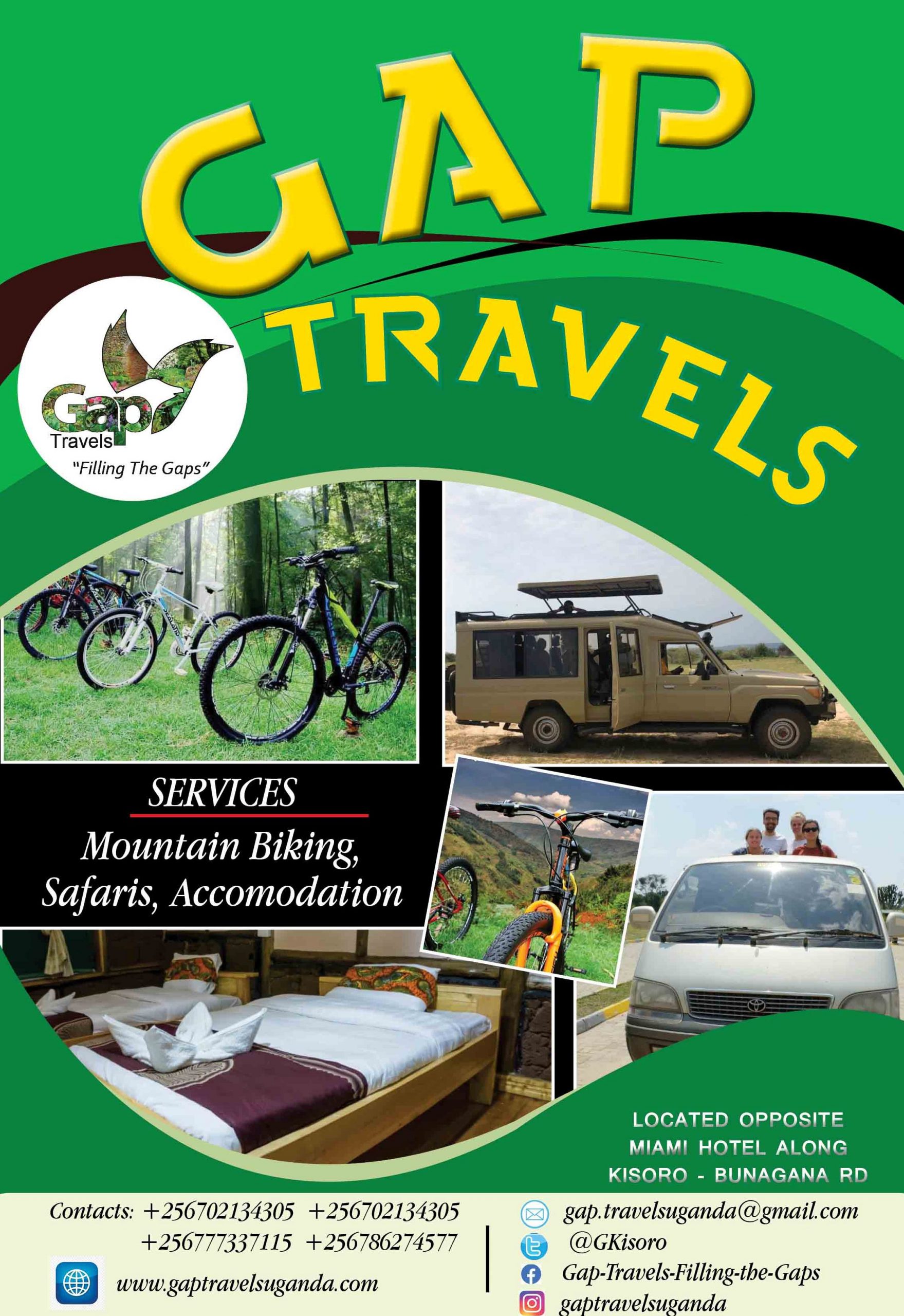 Gap Travels banner ad