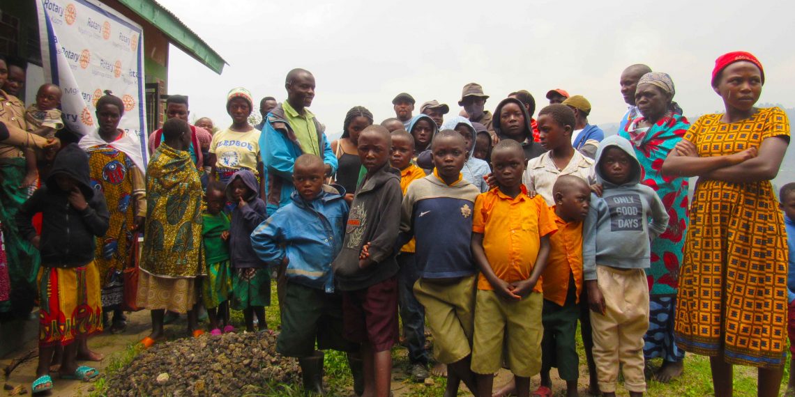 Mutanda Island has 200 children and 77 adults