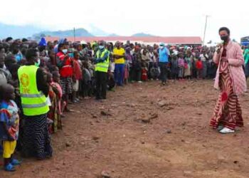Numbers at Nyakabande Camp reach 18,000