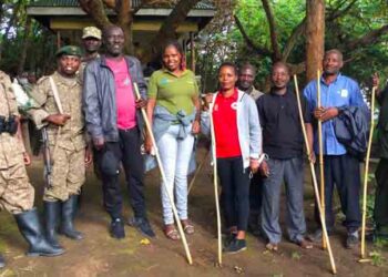 Mountain Gorillas excite District Leaders.