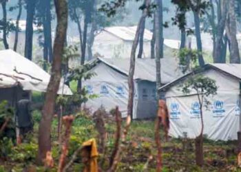 POC camp near Bunagana Environmental threat