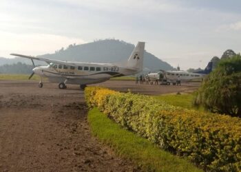 Planes at Kisoro Airfield