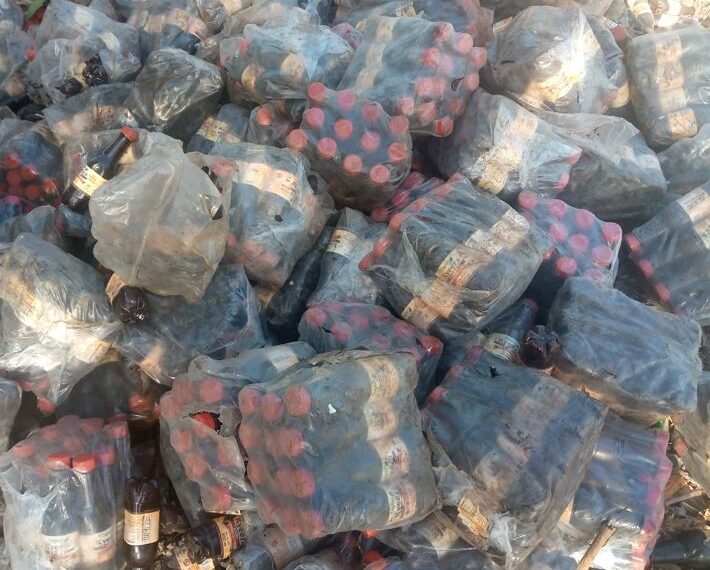 Expired drinks poorly disposed at Gase landfill in Kisoro Municipality