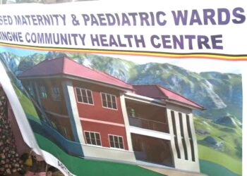 The architectural design of Rwingwe Community Health Centre in Nyakabande Sub County, Kisoro District.