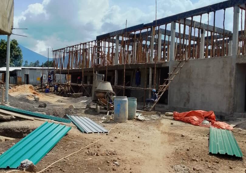 The ministry of health launched the construction of the isolation and theatre projects in April this year