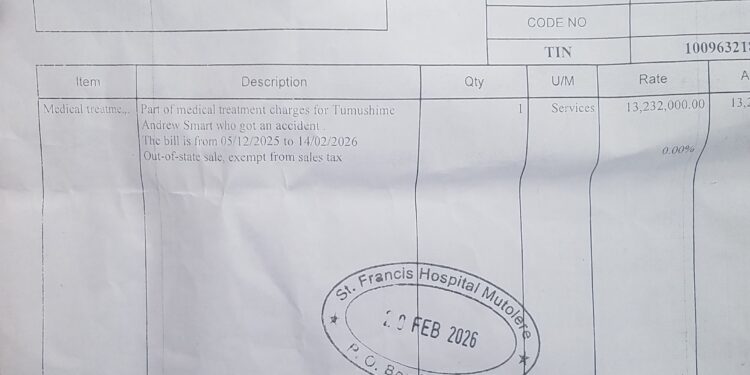 The medical bill has accumulated to UGX 13 million, an amount Norah says she cannot afford.