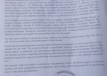 170 Kisoro district Learners Face Dropout Risks as Kwizera Petitioned over Sovereignty Bill