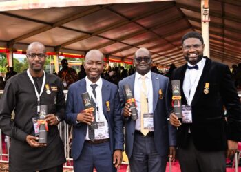 Engineer Habumugisha Awarded Diamond Jubilee Medal for Outstanding National Service